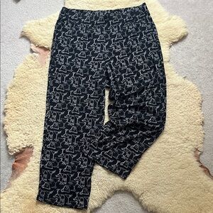 Cacique sleepwear martini glasses 18/20 cotton blend pajama bottoms